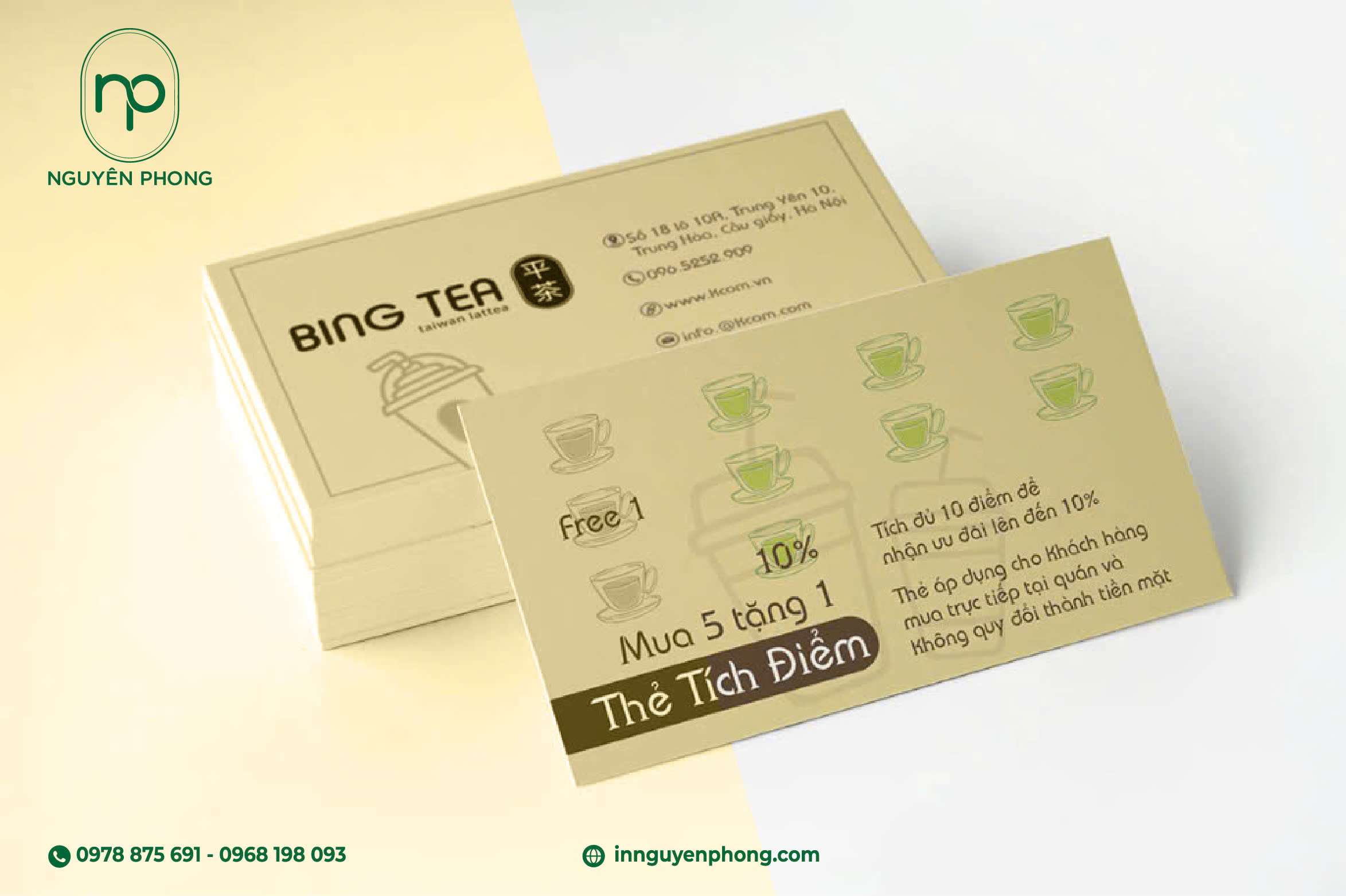 Thiết kế thẻ tích điểm sáng tạo giúp thương hiệu nổi bật